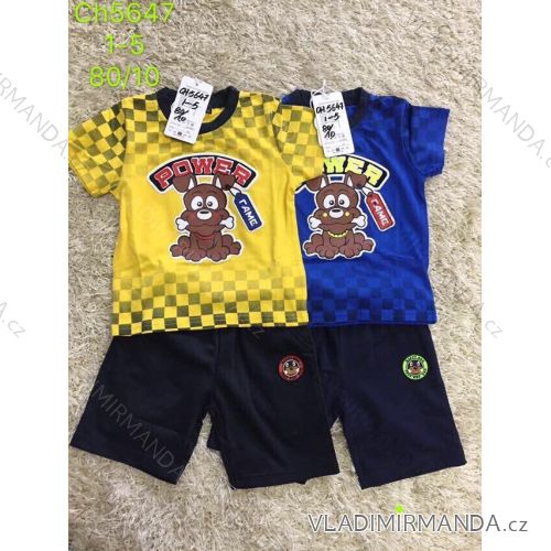 Summer T-shirt short sleeve and shorts for boys (1-5 years) SAD SAD19CH5647
