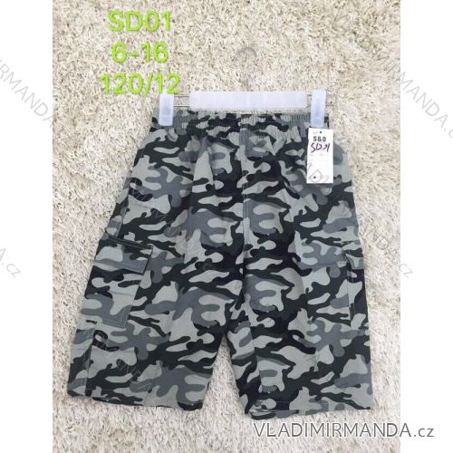 Shorts youth boys camo (6-16) SAD SAD19SD01
