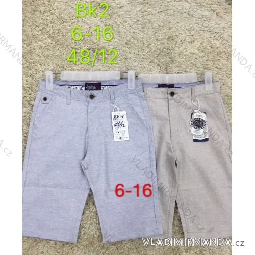 Trousers 3/4 boys for boys (6-16 years) SAD SAD19BK2
