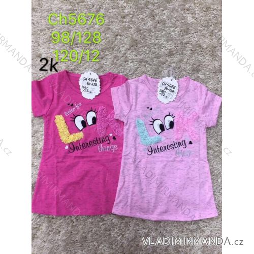 T-shirt short sleeve baby girl (98-128) SAD CY1162