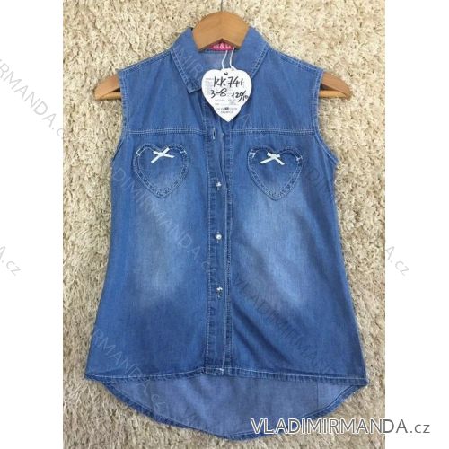 Sleeveless Shirt for Girls (3-8 years) SAD SAD19KK741