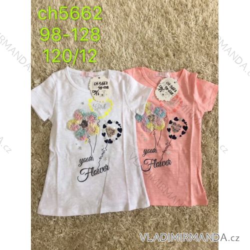 T-shirt short sleeve baby girl (98-128) SAD CY1162