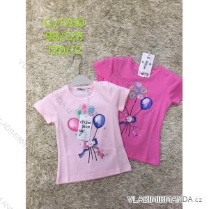 T-shirt short sleeve baby girl (98-128) SAD CY1162