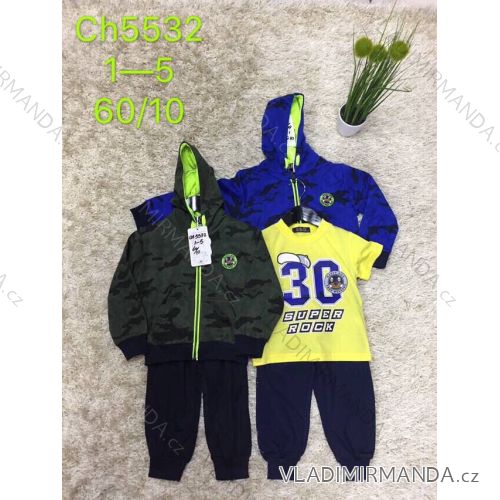 Tracksuit sweatshirt, tracksuit, t-shirt children's boys (1-5 years) SAD SAD19CH5532
