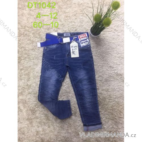 Rifle jeans mild spring infant puppy with boys band (4-12 YEAR) SAD SAD19DT1042