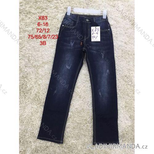 Rifle jeans weak puppy girl (6-16 years) SAD SAD19X83
