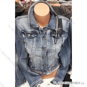 Denim jeans jacket women's (s-2xl) Ytaimaska MA119CY-136
