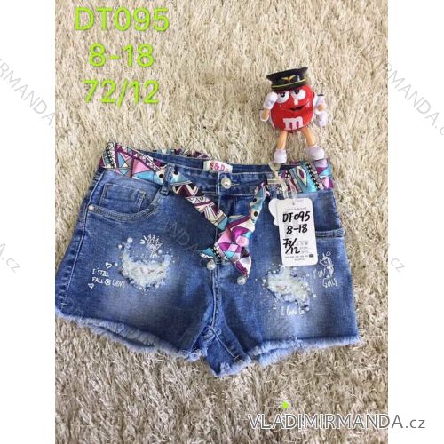 Shorts denim jeans youth girls (8-18 years) SAD SAD19DT095
