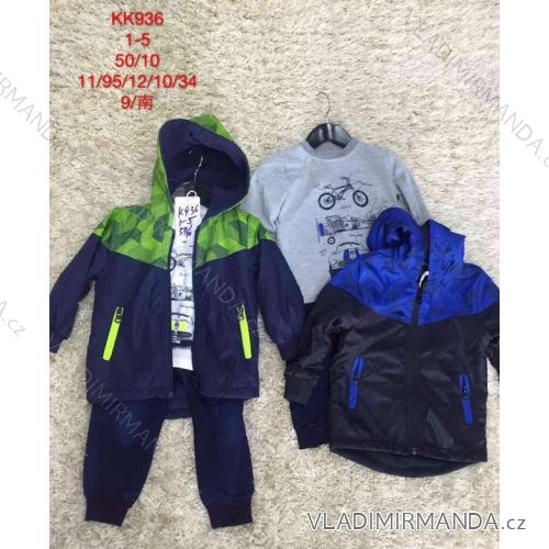 Jeans Set, T-shirt and Jacket Jacket for Children (1-5 years) SAD SAD19KK936