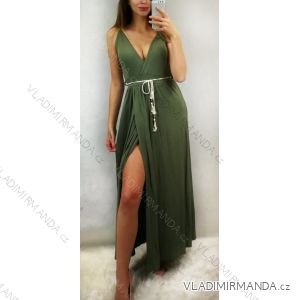 Dresses long summer women's strip (uni sl) ITALIAN Fashion IM918186