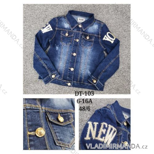 Denim Jacket Baby Adolescent Girl (6-16 years) SAD SAD19DT-103
