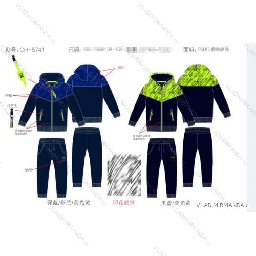 Boys' Sweatshirt & Tracksuit Set (134-164) SAD SAD19CH-5741
