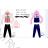 Set of sweatshirts and tracksuits for girls (116-146) SAD SAD19CH-5742
