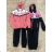 Set of sweatshirts and tracksuits for girls (116-146) SAD SAD19CH-5744
