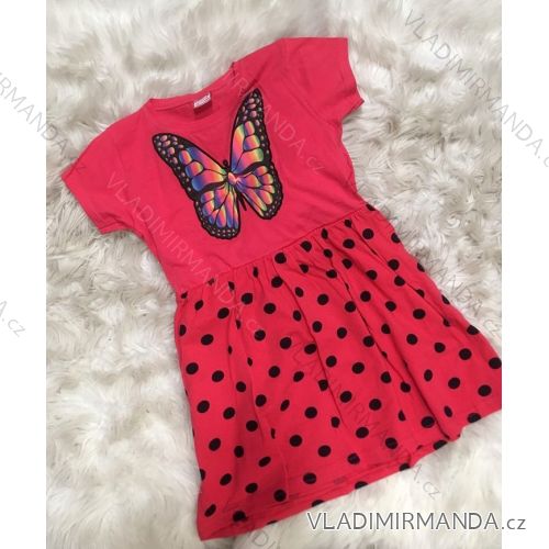 Dress short sleeve blinking baby girl (2-8 years) TURKISH PRODUCTION TV419189