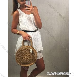 Summer dress on wide shoulder straps ladies lace (uni s / m) ITALIAN MODE IMD20307