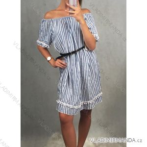 Summer dress with bare shoulders short women (uni s / m) ITALIAN MODE IM91991657