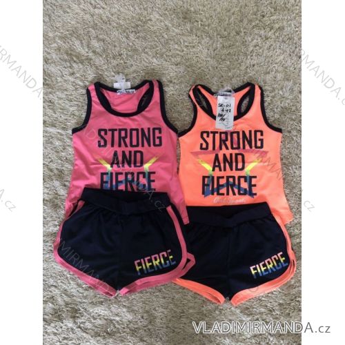 Set of tank tops and shorts for children (4-12 years) SAD SAD19SK-01
