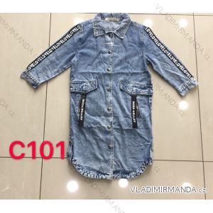 Denim Jacket Long Ladies (xs-xl) Re-dress MA119101