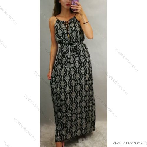 Long summer dress women (uni s / m) TURKEY MODE TM919077
