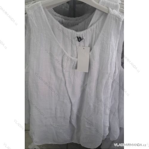 T-shirt tunic blouse sleeveless women (uni xl-3xl) ITALIAN FASHION IM719694

