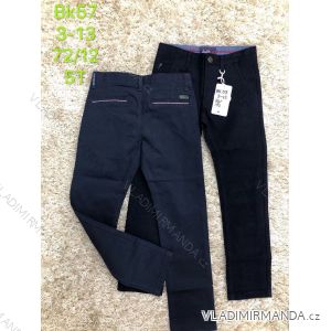 Boys Pants Canvas Boys (7-15let) SAD SAD22BK57