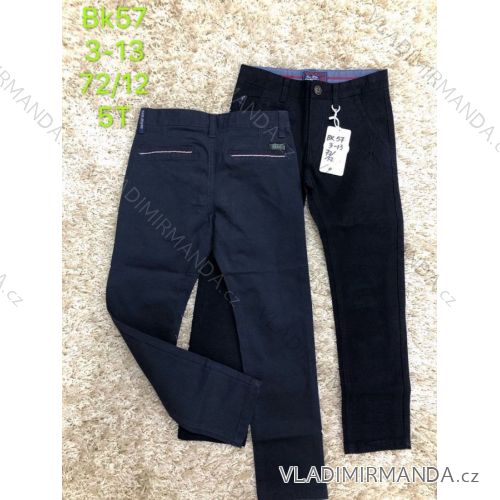 Boys Pants Canvas Boys (7-15let) SAD SAD22BK57