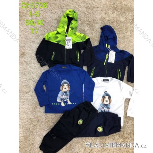 Tracksuit with T-shirt for boys (1-5 years) SAD SAD19CH5726
