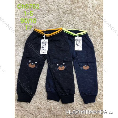 Long children's boys' sweatpants (1-5 years) SAD SAD19CH5752
