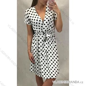 Summer short sleeve dress women's polka dot (uni s / m) ITALIAN MODE IM919696
