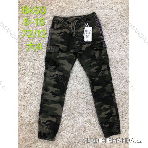 Canvas youth pants boys camouflage (6-16 years) SAD SAD19BK50
