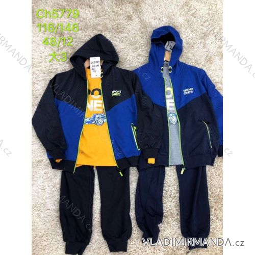 Tracksuit with T-Shirt for Boys (116-146) SAD SAD19CH5779
