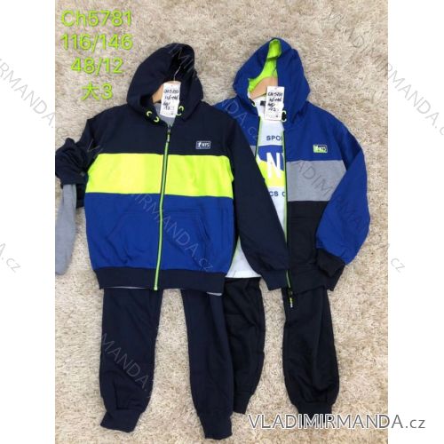 Tracksuit with T-Shirt for Boys (116-146) SAD SAD19CH5781