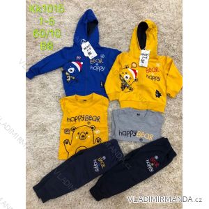 Kids Boys' Sweatshirt + Sweatpants Set (1-5) SAD SAD19KK1015