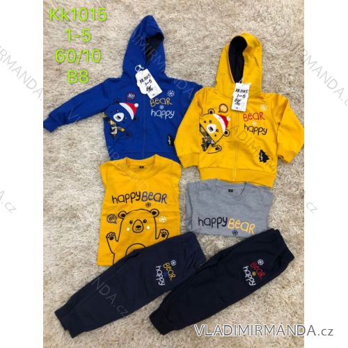 Kids Boys' Sweatshirt + Sweatpants Set (1-5) SAD SAD19KK1015