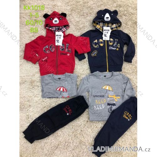 Kids Boys' Sweatshirt + Sweatpants Set (1-5) SAD SAD19KK1018