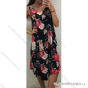 Summer dress wide wide hangers women (m / xxl) ITALIAN MODE IM619JS-6232