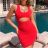 Women's wide hangers dress with ribbon (s-xl) AFASHION AF19171
