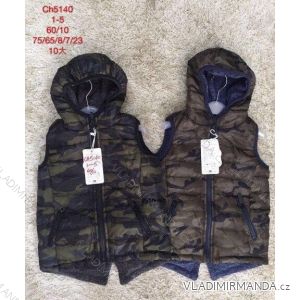 Vesta weak šušťáková spring baby boy camouflage (1-5 years) SAD19CH5140