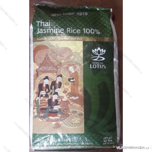 Best Jasmine Rice - Thais Rice - 18kg / 1460kc - aaa lotus brand