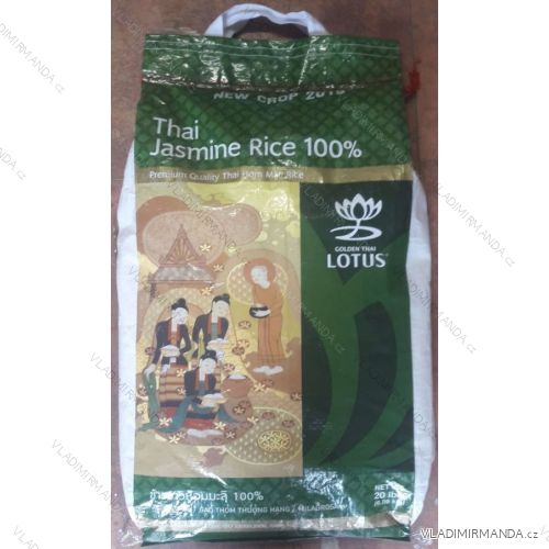 Best Jasmine Rice - Thais Rice - 9 kg / 739 kč - aaa lotus brand