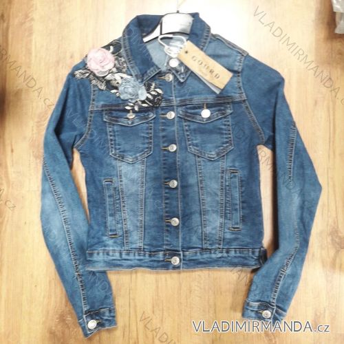 Jeans jacket women's (XS-XL) GOURD MA119GD1708-K
