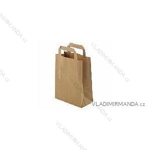 Paper bag kraft 26 + 12x35 50pcs / package
