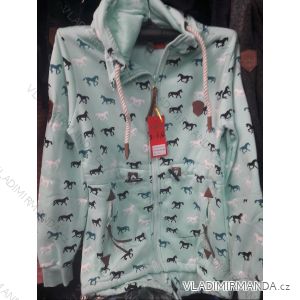 Hooded Zip Hoody Ladies Oversized (3XL-6XL) HKD HKD19HKD-208
