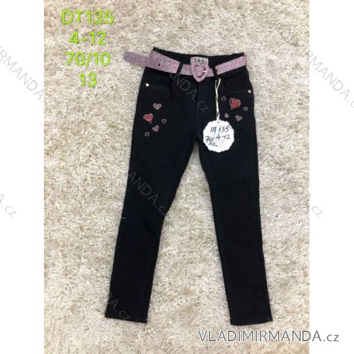 Jeans children adolescent girls (4-12 years) SAD SAD19DT135
