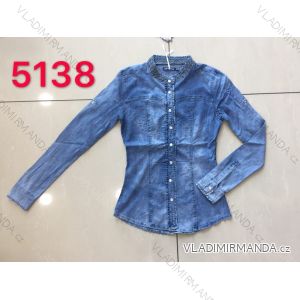 Women's denim shirt (l-4xl) GOURD LEX195138
