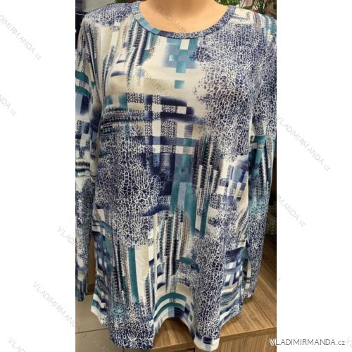 Ladies t-shirt long sleeve oversized (M-3XL) DUNAUONE PM119221
