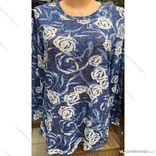 Ladies t-shirt long sleeve oversized (M-3XL) DUNAUONE PM119225
