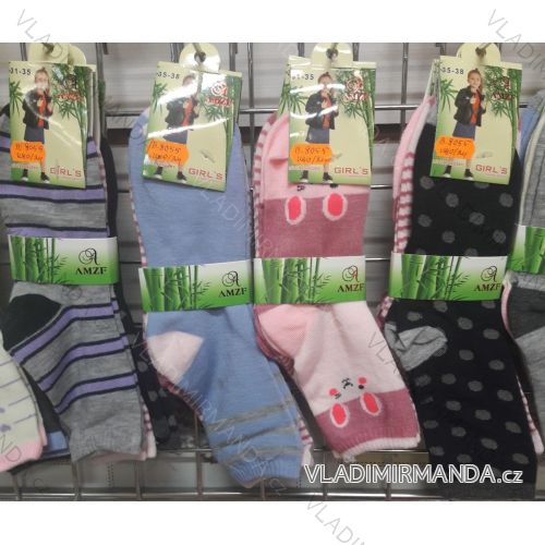 Bamboo socks for girls (31-38) AMZF B-8055
