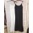 Long sleeveless dress womens neon (uni sl) ITALIAN MODA IMT18439 10 - black